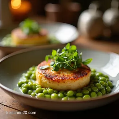 Recette IG Bas Minceur Dinde aux Lentilles Vertes du Puy Rôties Fiche recette