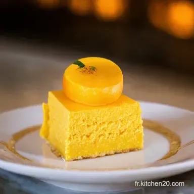 Entremets Vanille Mangue Passion Mon Secret Exotique Fiche recette