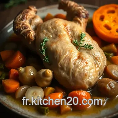&Eacute;paule d'Agneau Cuisson Lente : Recette Traditionnelle et Savoureuse Fiche recette