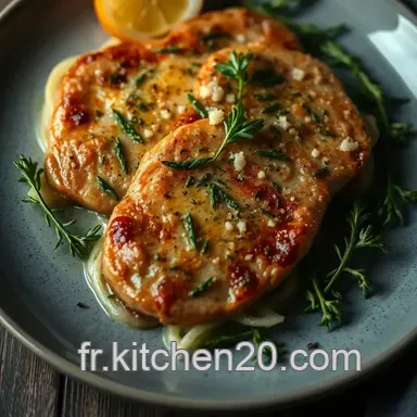 Escalope de Dinde Savoureuse aux Herbes : Un D&icirc;ner Facile et D&eacute;licieux Fiche recette