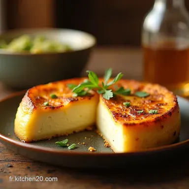 Feuillet au Camembert Pommes de Terre Un D&eacute;lice Campagnard Fiche recette