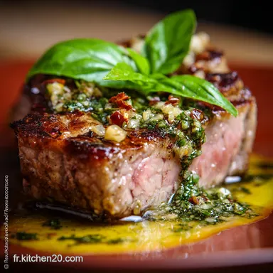 Filet de loup sauce A&iuml;oli et Basilic Recette peau croustillante en 30 min Fiche recette