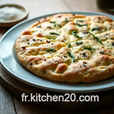 Recette Focaccia de Mamma : Pain Parfait aux Herbes et &agrave; l'Olive Fiche recette