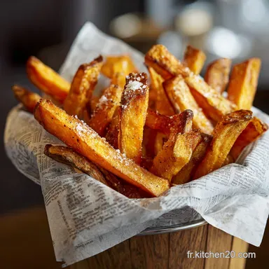 Frites de Patate douce au four : le secret des frites ultra-croustillantes Fiche recette