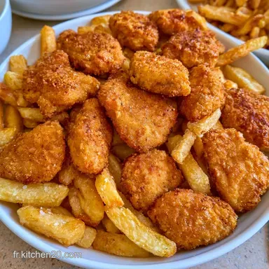 Frites et Nuggets au Air Fryer Fiche recette
