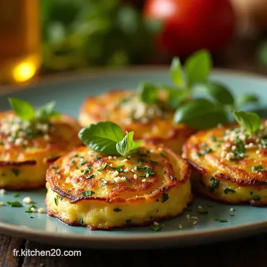 La Recette Ultime de Galettes de Courgettes et Fromage Bien Croustillantes Fiche recette
