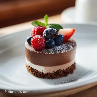 G&acirc;teau Mousse Trois Chocolats : Recette en 6h 15min Fiche recette