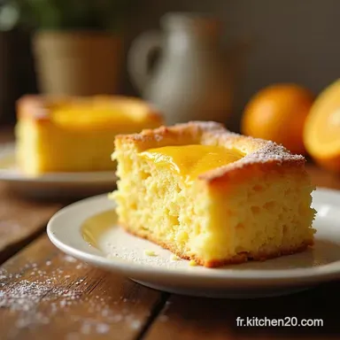 Pourquoi Tout le Monde Parle du G&acirc;teau Nuage au Citron Facile Fiche recette