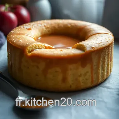 G&acirc;teau Sans Cuisson : D&eacute;licieux Moelleux au Caramel et Cr&egrave;me Fiche recette