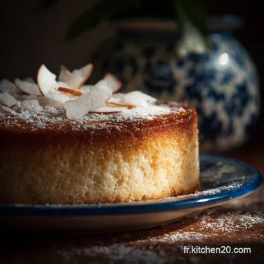 G&acirc;teau Yaourt Coco La recette moelleuse sans balance Fiche recette
