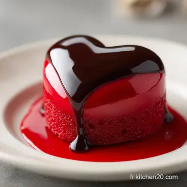 G&acirc;teaux Saint-Valentin: 1h Total, Pour 10 Portions Fiche recette