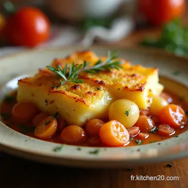 Gratin Rustique de Pommes de Terre Chorizo Brie un d&eacute;lice Fiche recette