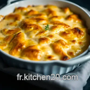 Gratin de Choux-Fleur &agrave; la B&eacute;chamel : Un Plat Familial R&eacute;confortant Fiche recette
