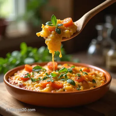 Mon Dlicieux Gratin de L&eacute;gumes du Soleil Fa&ccedil;on Ratatouille Fiche recette