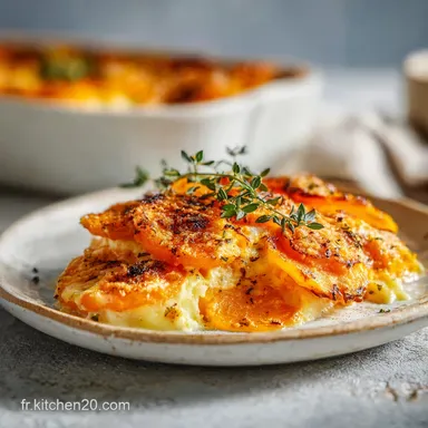 Gratin de Patates Douces pour 6 Personnes