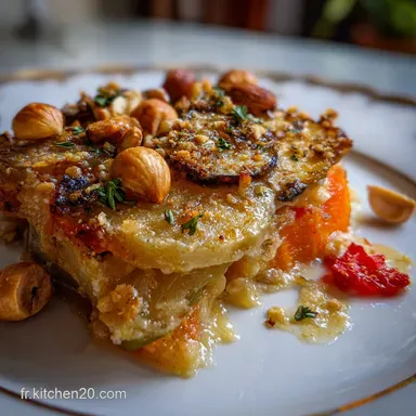 Gratin L&eacute;gumes Hiver V&eacute;g&eacute;tarien en 50 Minutes