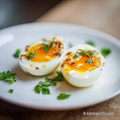 Oeuf Mollet: 8 Minutes, Cuisson Parfaite Fiche recette