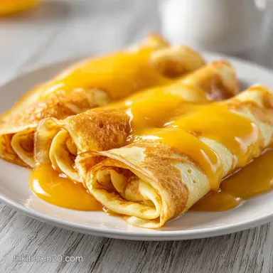 Crepes Suzette Sauce Orange: 30 Minutes Fiche recette