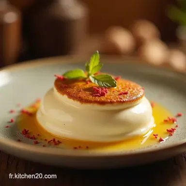 Recette &Icirc;le Flottante Facile Cr&egrave;me Anglaise Vanille Meringue Poch&eacute;e Fiche recette