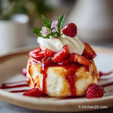 Recette &Icirc;le Flottante: Cr&egrave;me Anglaise en 30 Min Fiche recette