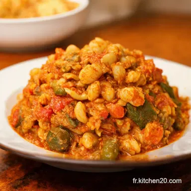 Jambalaya Cr&eacute;ole Un Plat Convivial Facile en Louisiane Fiche recette