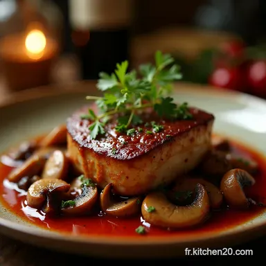 Recette Joue de B&oelig;uf Mijot&eacute;e au Vin Rouge Fondante Garantie Fiche recette