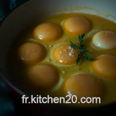 L'Art de la Cuisson de l'Oeuf Parfait : Une Technique Simple et D&eacute;licieuse Fiche recette