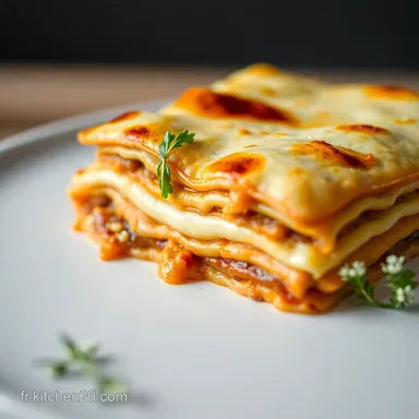 Cuisson des Lasagnes au Four: La Recette Familiale Inratable! Fiche recette