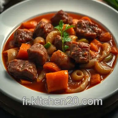 Langue &agrave; la Sauce Piquante : Un Plat Traditionnel R&eacute;invent&eacute; Fiche recette