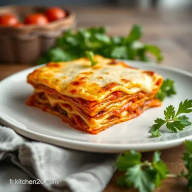 Lasagne au Four: Temps de Cuisson Parfait et Astuces! Fiche recette