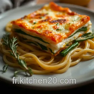 Lasagne Saumon aux Épinards : Un Plat Réconfortant et Savoureux Fiche recette