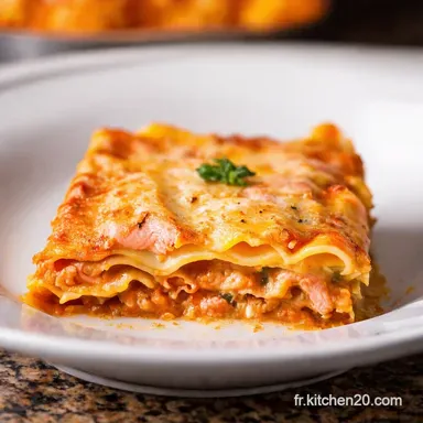 Lasagne au Saumon Ma Recette Cr&eacute;meuse Inratable Fiche recette