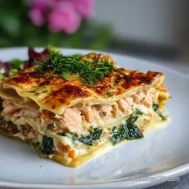 Lasagne Saumon &Eacute;pinard: Recette Facile en 1 Heure Fiche recette