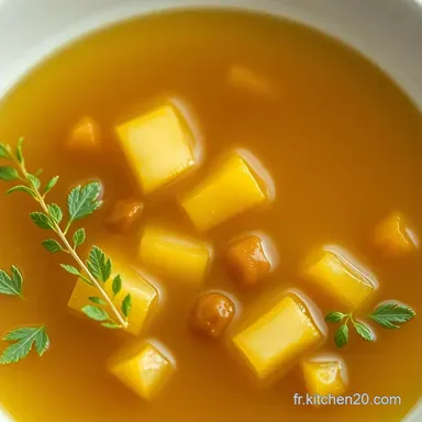 Bouillon Recette: Le Bouillon de M&eacute;m&eacute; & Son Secret! Fiche recette