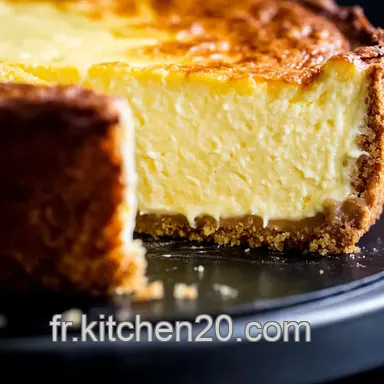 Cheesecake New-Yorkais: Le Secret d'une Texture Parfaite! Fiche recette