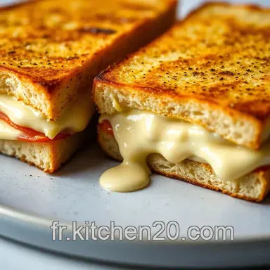 B&eacute;chamel pour Croque Monsieur: Le Secret d'un Classique! Fiche recette