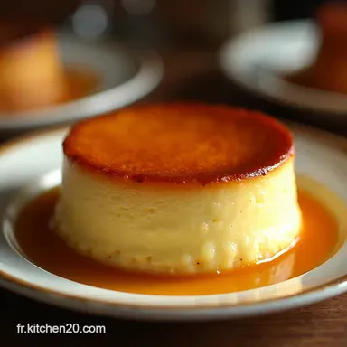 Le Flan Maison Moelleux Dont Le Secret du Flan Parisien Fiche recette