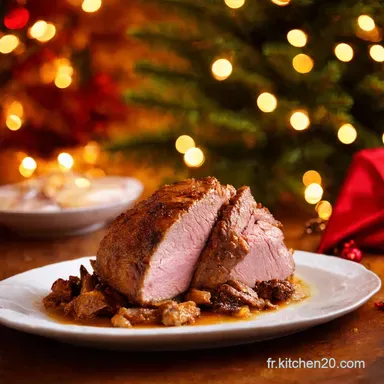 Magret Rôti aux Châtaignes Mon Festin de Noël Facile Fiche recette