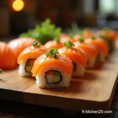 Sushi Fait Maison Le Riz Parfait et lArt du Maki Facile Fiche recette