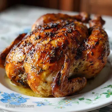 Recette de Marta Masalias Vision Board: Poulet R&ocirc;ti pour 6 Portions Fiche recette