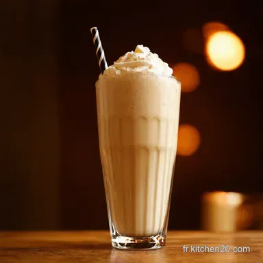 Milkshake Vanille Bourbon Le Go&ucirc;ter R&ecirc;v&eacute; &agrave; la Maison Fiche recette