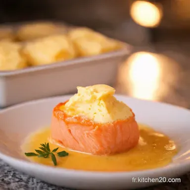 Mini Cocottes Saumon Fromage Un D&eacute;lice Fondant Facile Fiche recette