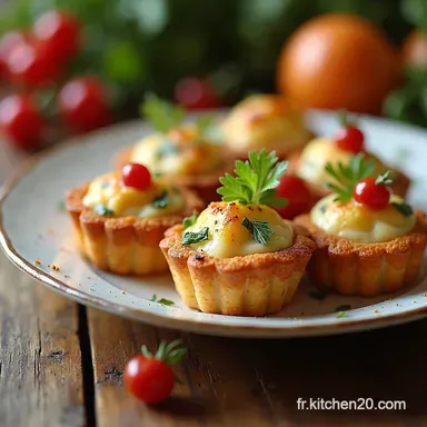 Minicharlottes radis et ch&egrave;vre LAp&eacute;ro Printanier Chic Fiche recette