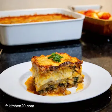 Moussaka Facile Un Plat Grec R&eacute;confortant en un Tour de Main Fiche recette