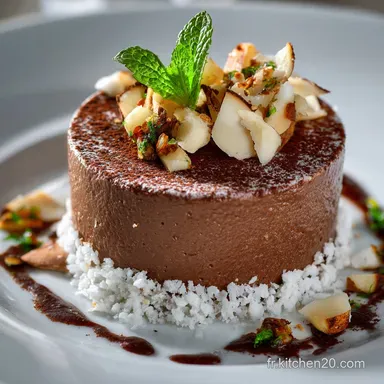 Mousse au Chocolat Noix de Coco Recette Facile L&eacute;g&egrave;re et Intense Fiche recette