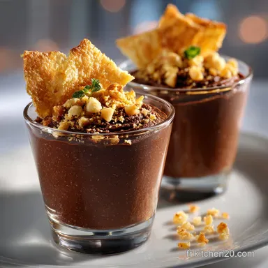 Mousse Chocolat Macadamia Recette Grand Cru A&eacute;rienne et Gourmande Fiche recette