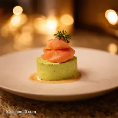 Mousse dAvocat au Saumon Un Ap&eacute;ro Chic Facile Fiche recette