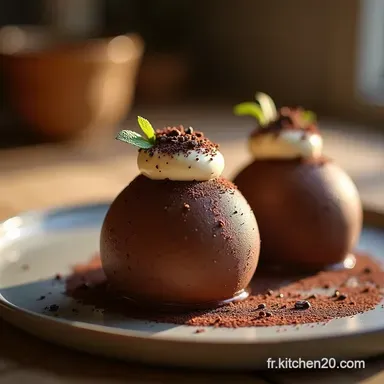 Mousse au Chocolat au Mascarpone LOnctuosit&eacute; Italienne Fran&ccedil;aise Fiche recette
