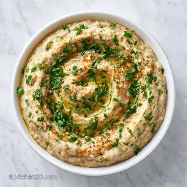 Moutabal Libanais Au Tahini Fiche recette