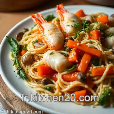 Nems croustillants aux crevettes et l&eacute;gumes : un d&eacute;lice facile &agrave; r&eacute;aliser Fiche recette